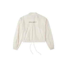 Chaqueta casual con logo pequeño, tallas asiáticas, «beige»