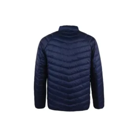 Chaqueta cálida de plumón cortavientos Tallas asiáticas «Navy»