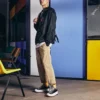 Chaqueta con capucha retro casual estilo pareja, tallas asiáticas, «Caqui»