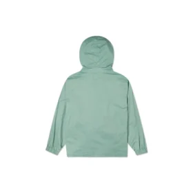 Chaqueta con capucha y bolsillos casual Converse para hombre, azul lavado