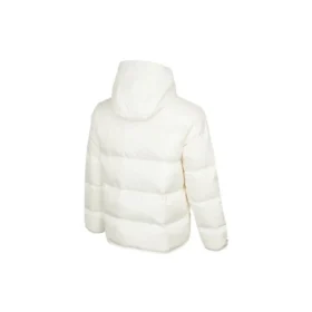 Chaqueta con capucha y relleno de plumón Tallas asiáticas «Blanco»