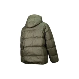 Chaqueta con capucha y relleno de plumón Tallas asiáticas «Cargo Khaki»