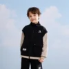 Chaqueta con cremallera completa, tallas asiáticas «Negro Blanco»