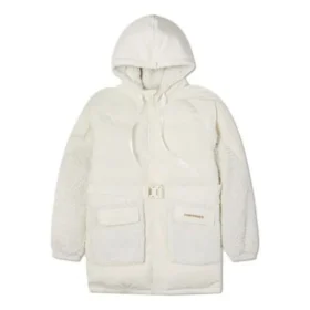 Chaqueta corta de plumón, tallas asiáticas, «Blanca»