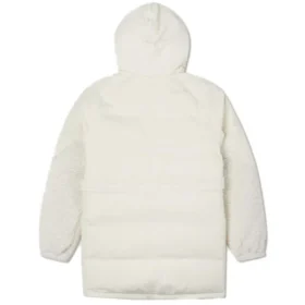 Chaqueta corta de plumón, tallas asiáticas, «Blanca»