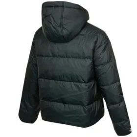 Chaqueta corta de plumón y tejido, tallas asiáticas, «Negro»
