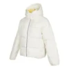 Chaqueta corta de plumón y tejido, tallas asiáticas «White»