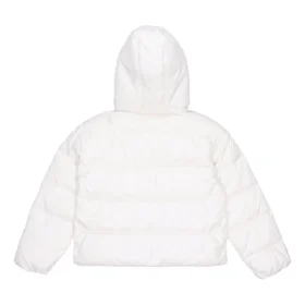 Chaqueta corta de plumón y tejido, tallas asiáticas «White»