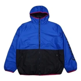 Chaqueta cortavientos acolchada Tallas asiáticas «Azul negro»