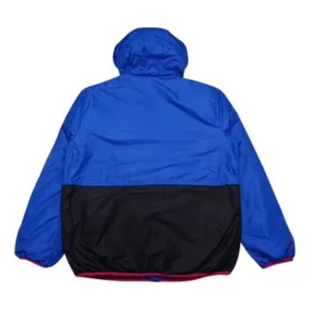 Chaqueta cortavientos acolchada Tallas asiáticas «Azul negro»