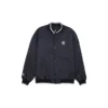 Chaqueta de béisbol con logotipo, tallas asiáticas, «Negro»