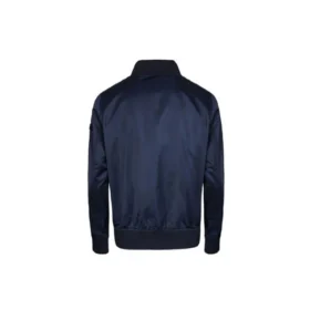 Chaqueta de béisbol deportiva informal con cuello alto, tallas asiáticas «Navy»