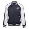 Chaqueta de béisbol reversible Tallas asiáticas «Negro-Blanco»