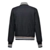 Chaqueta de béisbol, tallas asiáticas «Black White»