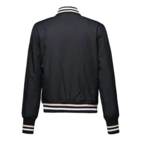 Chaqueta de béisbol, tallas asiáticas «Black White»