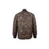 Chaqueta de cuello alto con estampado de camuflaje, talla asiática «Verde camuflaje»