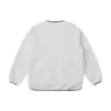 Chaqueta de entretiempo Sherpa, tallas asiáticas, «Blanco y negro»