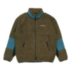 Chaqueta de forro polar Sherpa, tallas asiáticas, «Surplus Olive»