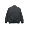 Chaqueta de hombre Converse Aviator para béisbol, tejida, cortavientos y con cremallera, negro otoñal