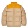 Chaqueta de invierno acolchada Tallas asiáticas «Beige Tan»