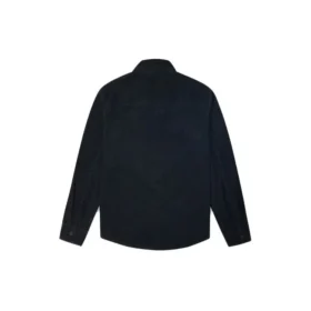 Chaqueta de pana tipo cargo deportiva Converse para hombre, color negro