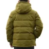 Chaqueta de plumón de media longitud, tallas asiáticas «Green»