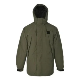 Chaqueta de plumón media cortavientos premium Tallas asiáticas «Verde oliva»