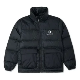 Chaqueta de plumón Star Chevron, tallas asiáticas, «Negro»