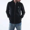 Chaqueta deportiva casual transpirable para hombre Converse, color negro