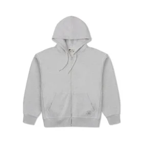 Chaqueta deportiva clásica retro, tallas asiáticas «Gris claro»