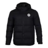 Chaqueta deportiva corta con capucha y relleno de plumón, tallas asiáticas, «Negro»