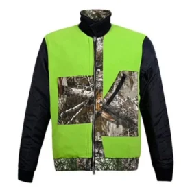 Chaqueta informal con cuello alto, tallas asiáticas, «Multicolor»