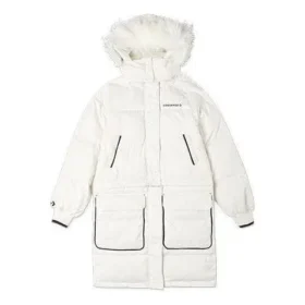 Chaqueta larga convertible de plumón Tallas asiáticas «Blanco»