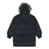 Chaqueta larga de plumón, tallas asiáticas, «Negro»