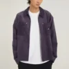 Chaqueta ligera de taller, tallas asiáticas «Morado»