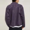 Chaqueta ligera de taller, tallas asiáticas «Morado»