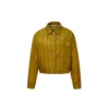 Chaqueta reversible de cuadros Tallas asiáticas «Amarillo»