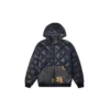 Chaqueta reversible Real Tree con estampado de hojas, tallas asiáticas «Negro»