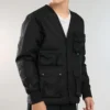 Chaqueta tejida de temporada Chuck Taylor, tallas asiáticas «Negro»