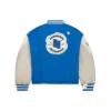 Chaqueta universitaria Converse x ADER ERROR SHAPES, tallas asiáticas, «Cobalt»