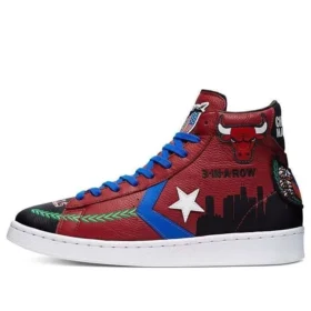 Chinatown Market x Pro Leather High «Chaqueta de campeonato de los Bulls»