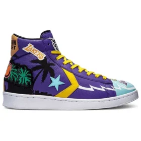 Chinatown Market x Pro Leather High «Chaqueta de Campeonatos de los Lakers»