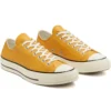 Chuck 1970s de cuero en colores de temporada «Amarillo y blanco»