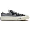 Chuck 1970s Leather Low Top Gris Negro