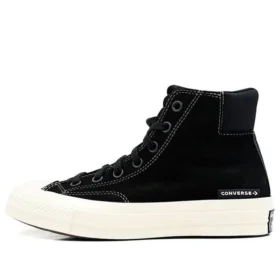 Chuck 70 de cuello acolchado alto «Metales anodizados – Negro»