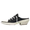 Chuck 70 De Luxe Mule de tacón puntiagudo con plataforma «Negro»