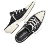 Chuck 70 De Luxe Mule de tacón puntiagudo con plataforma «Negro»