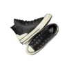 Chuck 70 de piel alta «Black Egret»