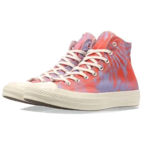 Chuck 70 High «Coral Twilight Tie Dye»