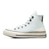 Chuck 70 High de piel «Blanco Beige»